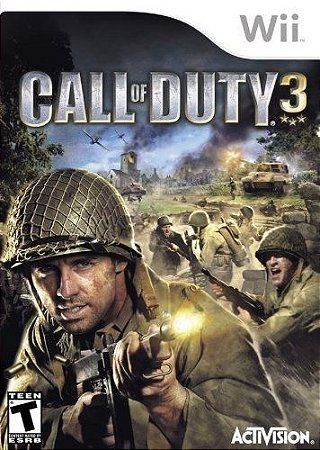 Jogo Nintendo Wii Call of Duty 3 - Activision