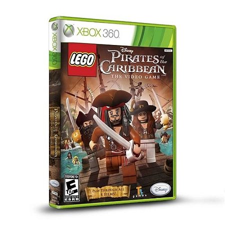 Jogo Xbox 360 Lego Pirates of the Caribbean Piratas do Caribe - Disney