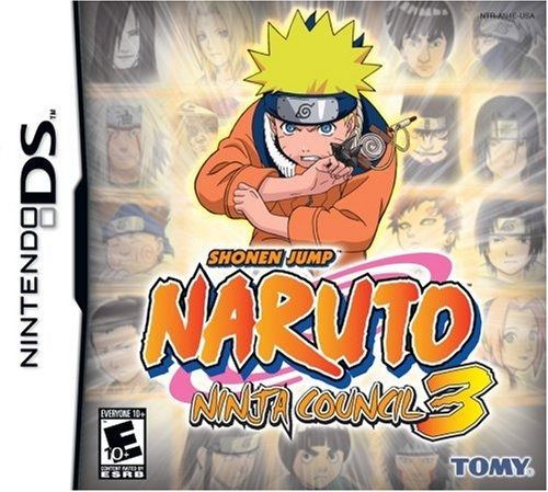 Jogo Nintendo DS Shonen Jump Naruto Ninja Council 3 - Tomy