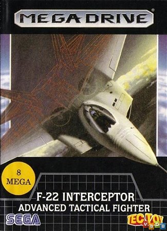 Jogo Mega Drive F-22 Interceptor Advanced Tactical Fighter ( Na Caixa) - Tec Toy