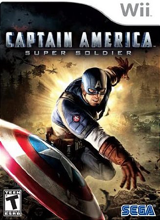 Jogo Nintendo Wii Captain America Super Soldier - Sega