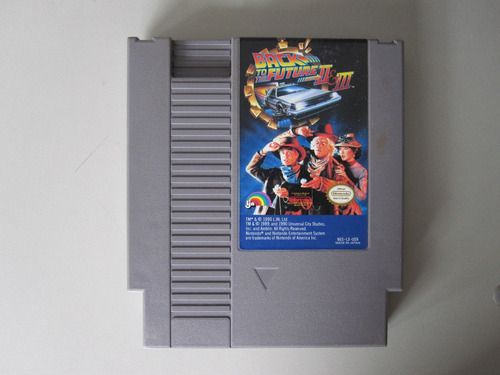 Jogo NES Nintendo Nintendinho Back to the Future II e III - Nintendo