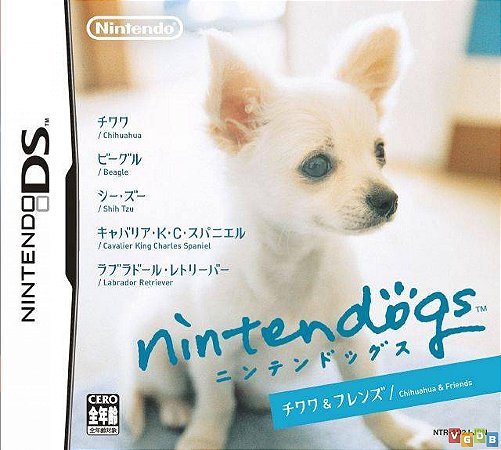 Jogo Nintendo DS Nintendogs: Chihuahua & Friends (Japones) - Nintendo