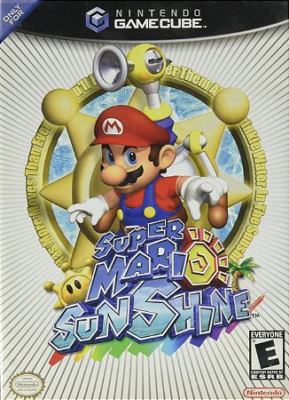 Jogo Game Cube Super Mario Sunshine - Nintendo