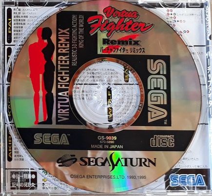 Jogo Sega Saturn Virtual Fighter Remix Japones (Loose) - Sega
