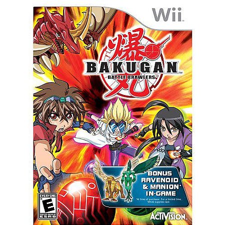 Jogo Nintendo Wii Bakugan Battle Brawlers - Actvision