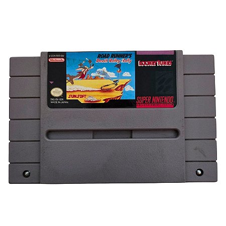 Jogo Super Nintendo Road Runner's Death Valley Rally - Sunsoft