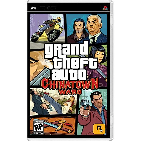 Jogo PSP Grand Theft Auto Chinatown Wars - Rockstar - Gameteczone a melhor  loja de Games e Assistência Técnica do Brasil em SP