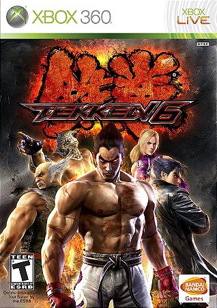 Jogo Xbox 360 Tekken 6 - Bandai Namco - Gameteczone a melhor loja