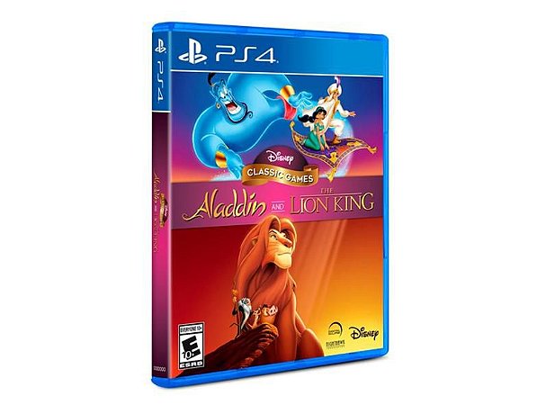 Jogo PS4 Disney Classic Games: Aladdin e O Rei Leão - Walt Disney