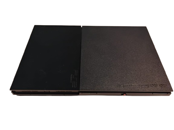 Console PlayStation 2 Slim SCPH-90006 - Desbloqueado + 02 Controles - Sony