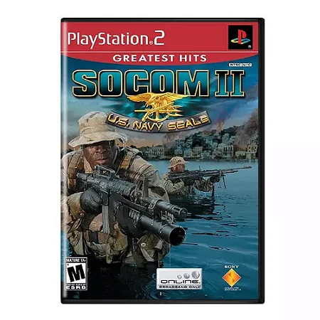 Jogo PS2 SOCOM 2 US Navy Seals - Sony