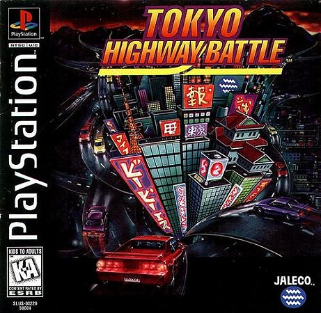 Jogo PS1 Tokyo Highway Battle - Jaleco