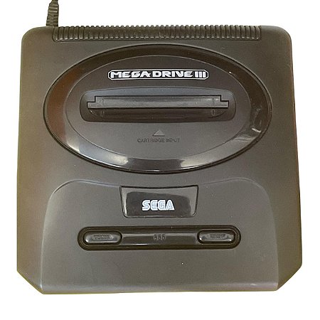 Console Mega Drive 3 - C/ Controle 6 Botões - Sega