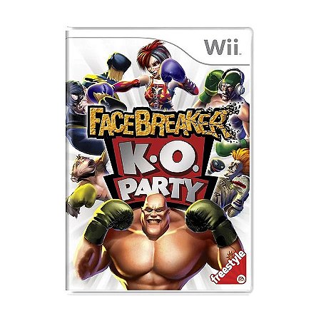 Jogo Nintendo Wii Facebreaker K.O Party - EA