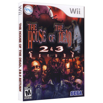 Jogo Nintendo Wii The House of the Dead 2 e 3 Return - Sega