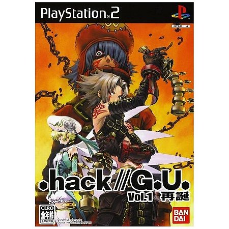 Jogo PS2 Hack // g.u. Vol.1 Rebirth  (Japonês) - Bandai