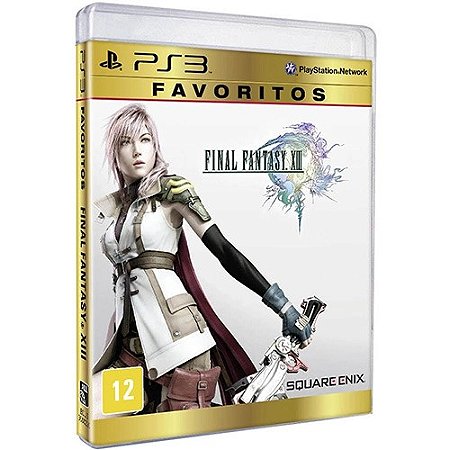 Jogo PS3 Final Fantasy XIII Favoritos - Square Enix
