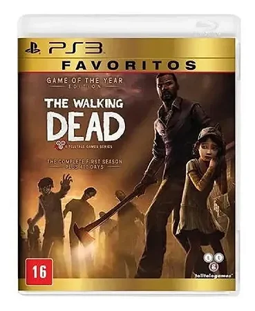 Jogo PS3 The Walking Dead A Telltale Games Series GOTY (FAVORITOS) - Telltale Games