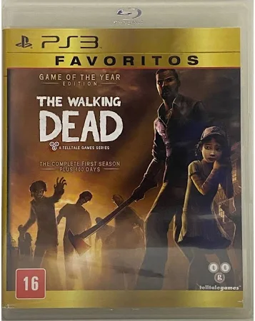 Jogo PS3 The Walking Dead A Telltale Games Series GOTY (FAVORITOS) - Telltale Games