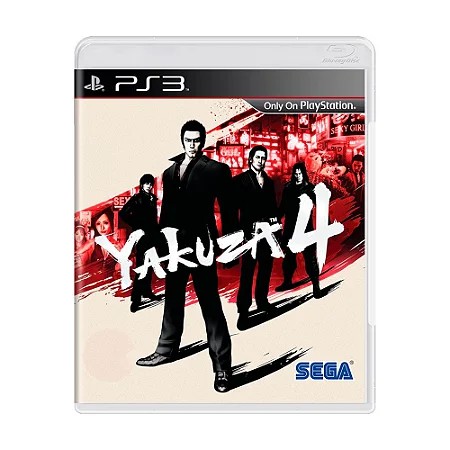 Jogo PS3 Yakuza 4 - Sega