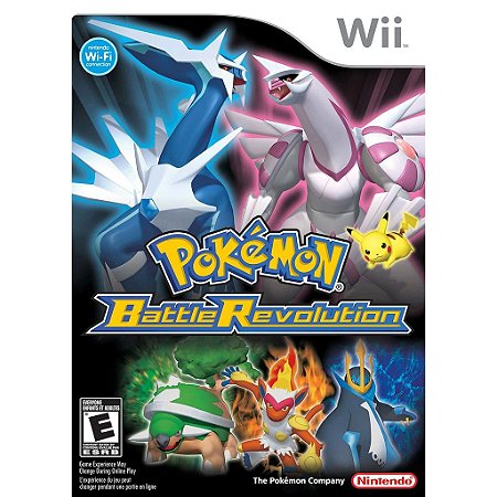 Jogo Nintendo Wii Pokemon Battle Revolution - Nintendo