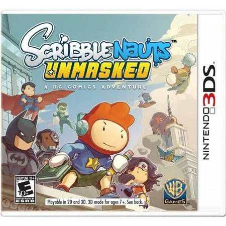 Jogo Nintendo 3DS Scribblenauts Unmasked: A DC Comics Adventure - WB Games