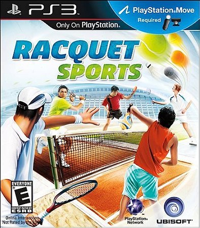 Jogo PS3 Racquet Sports - Ubisoft