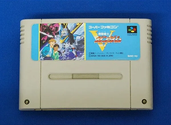 Jogo Super Famicom Kidou Senshi Gundam Victory Mobile Suit Action (Japonês) (SHVC-VU) - Bandai