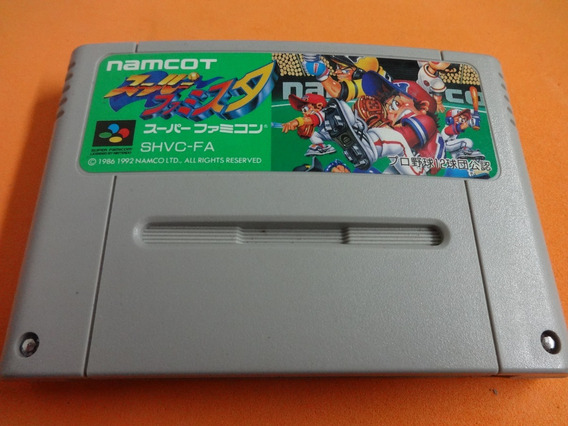 Jogo Super Famicom Super FAMISTA Baseball (Japonês) (SHVC-FA) - NAMCO