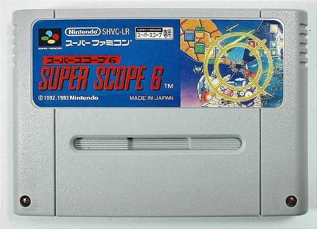 Jogo Super Famicom Super Scope 6 (Japonês) (SHVC-LR) - Nintendo