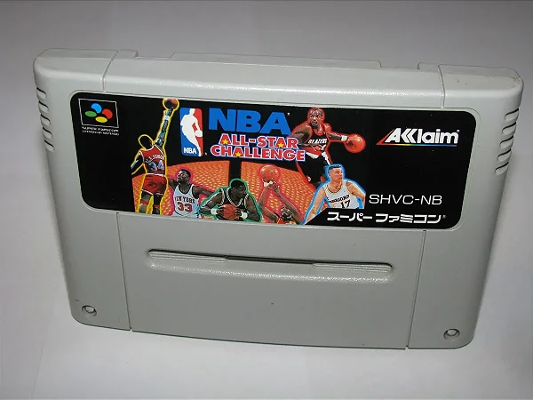 Jogo Super Famicom NBA All-Star Challenge (Japonês) (SHVC-NB) - Akklaim