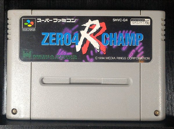Jogo Super Famicom Zero 4 R Champ (Japonês) (SHVC-Q4) - Media Rings Corporation