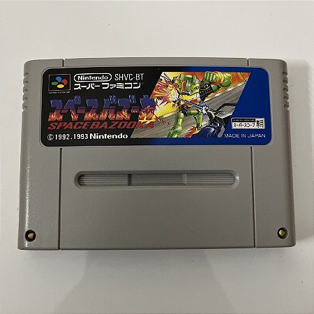 Jogo Super Famicom Space Bazooka (Japonês) (SHVC-BT) - Nintendo