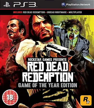 Jogo PS3 Red Dead Redemption Game Of The Year Edition - Rockstar