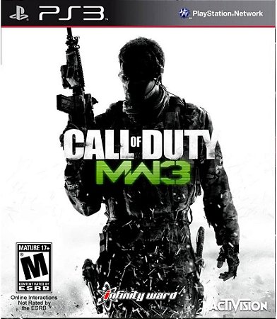 Jogo PS3 Call Of Duty Modern Warfare 3 MW3 - Activision