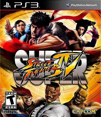Jogo PS3 Super Street Fighter 4 - Capcom