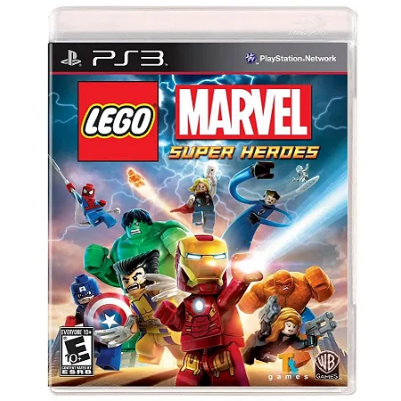 Jogo PS3 Lego Marvel Super Heroes - WB Games