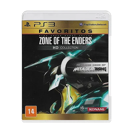 Jogo PS3 Zone Of The Enders HD Collection (Favoritos)- Konami