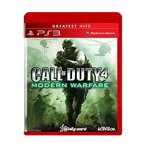 Jogo PS3 Call Of Duty 4 Modern Warfare (Greatest Hits) - Activision