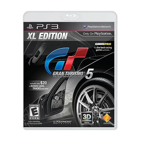 Jogo PS3 Gran Turismo 5 XL Edition - Polyphony Digital