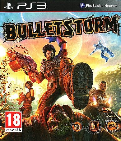 Jogo PS3 BulletStorm (EUROPEU) - Epic Games
