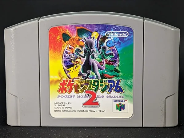 Jogo Nintendo 64 Pocket Monsters Stadium 2 (JAPONÊS) (NUS-CP2J-JPN) - Nintendo