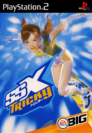 Jogo PS2 SSX Tricky (JAPONÊS) (SLPS 25078) - EA Sports BIG