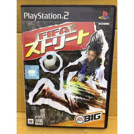 Jogo PS2 FIFA Street (JAPONÊS) (SLPM 66047) - EA Sports BIG