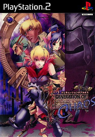Jogo PS2 Generation Of Chaos (JAPONÊS) (SLPS 20087) - Idea Factory