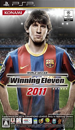 Jogo PSP World Soccer Winning Eleven 2011 (JAPONÊS) (ULJM 05771) - Konami