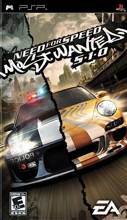 Jogo PSP Need for Speed: Most Wanted 5-1-0 (JAPONÊS) (ULJM 05073) - EA
