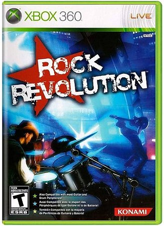 Jogo Xbox 360 Rock Revolution - Konami