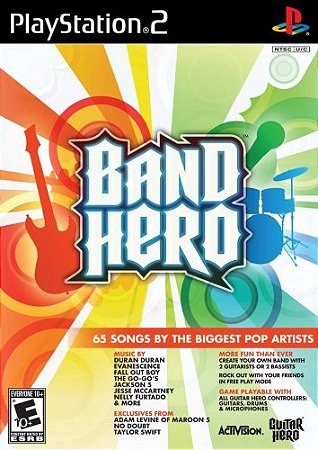 Jogo PS2 Band Hero - Activision